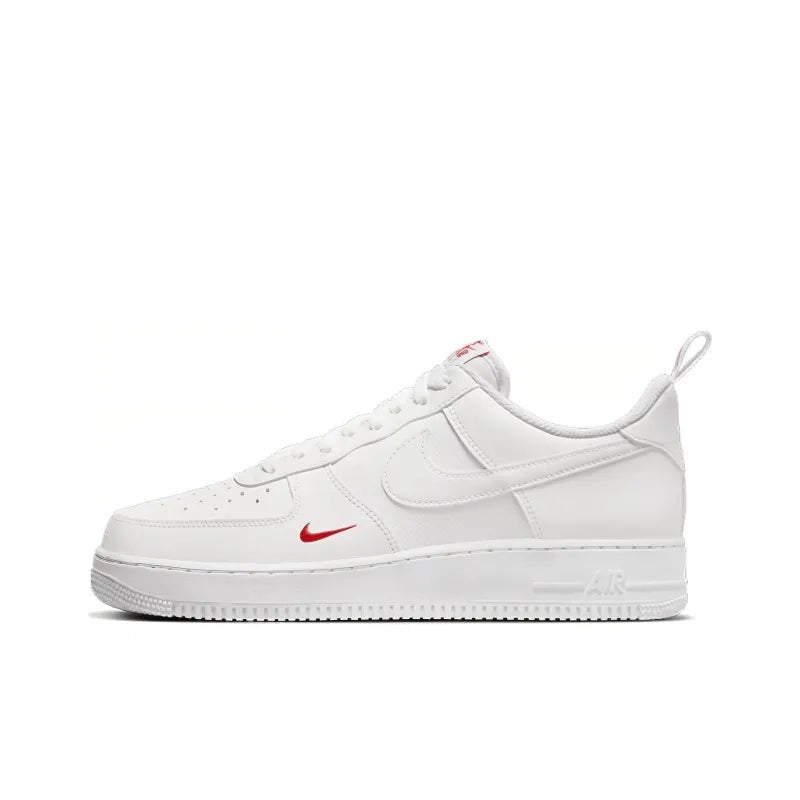 Tênis Air Force 1 'White University Red'