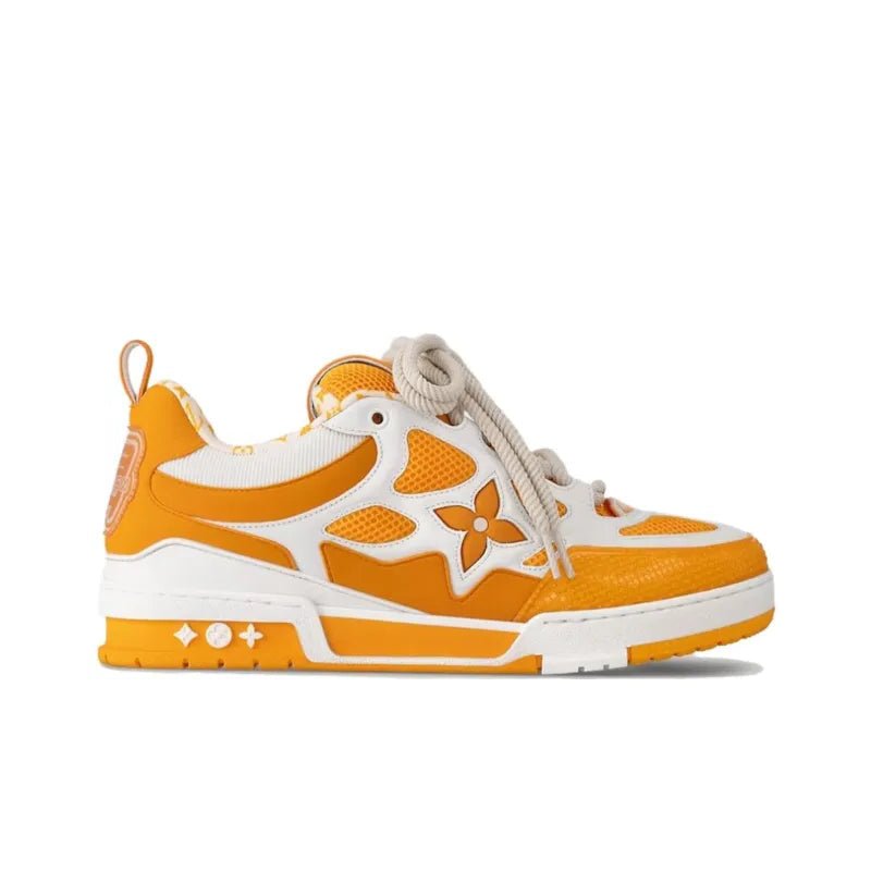 Tênis Lv Skate Yellow White