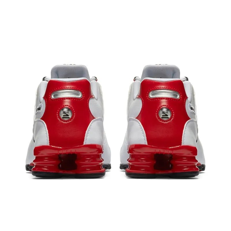 Tênis Nike Shox NZ White University Red