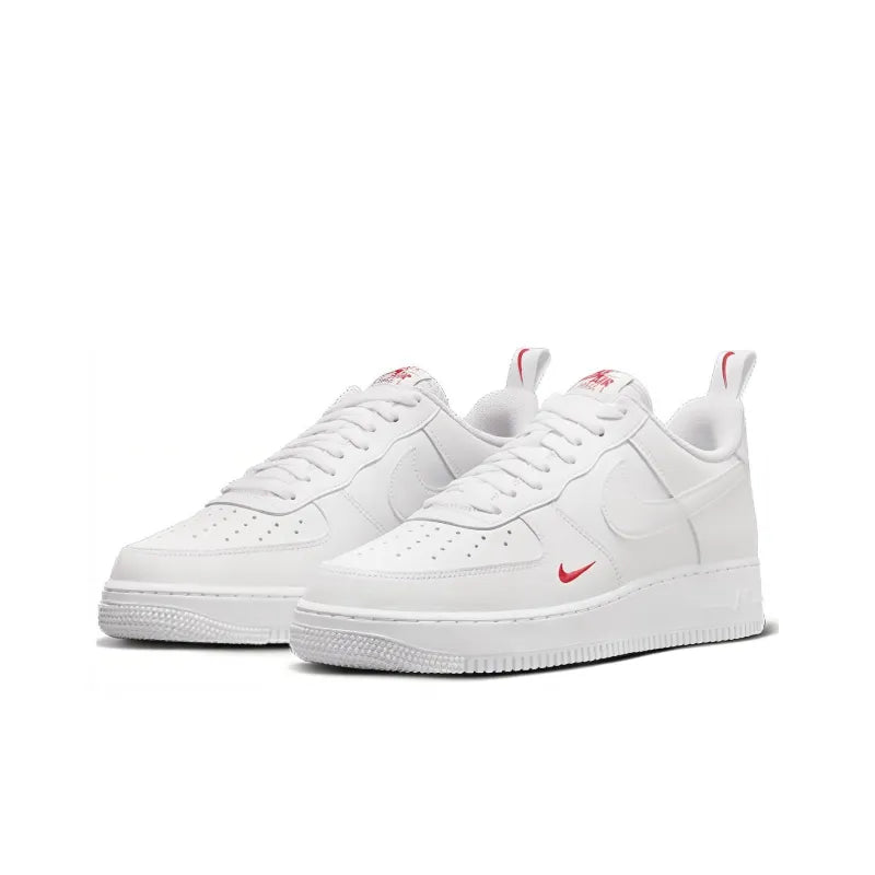 Tênis Air Force 1 'White University Red'