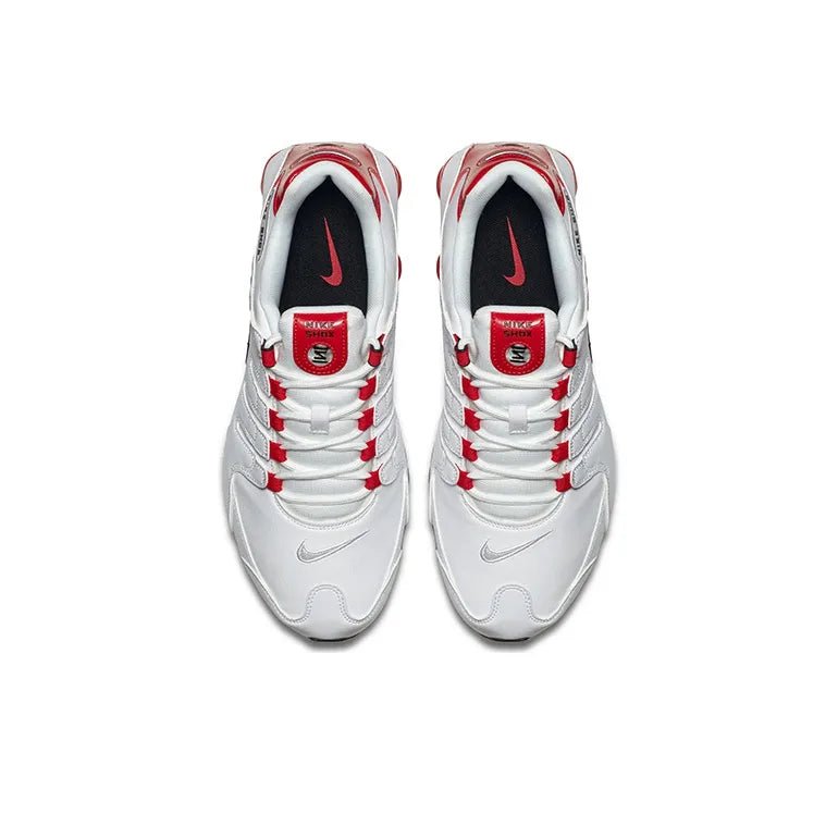 Tênis Nike Shox NZ White University Red