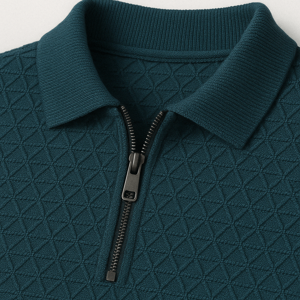 Camisa Polo Kyoto Triangle Mesh Knit | Fear Brazil