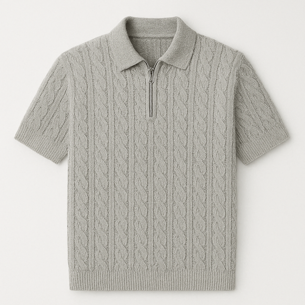 Camisa Polo Vienna Cable Knit | Fear Brazil