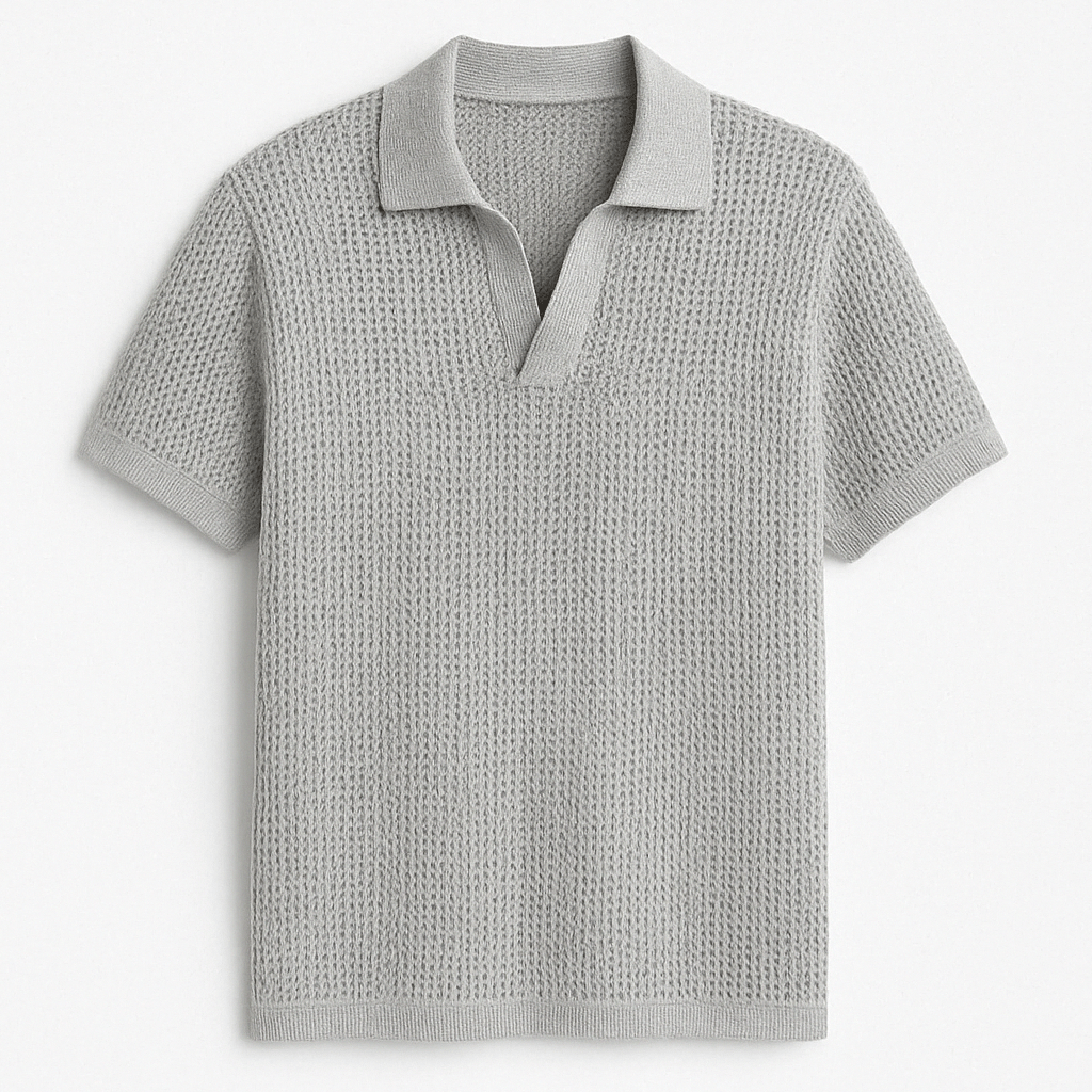 Camisa Polo Benito Mesh Knit | Fear Brazil