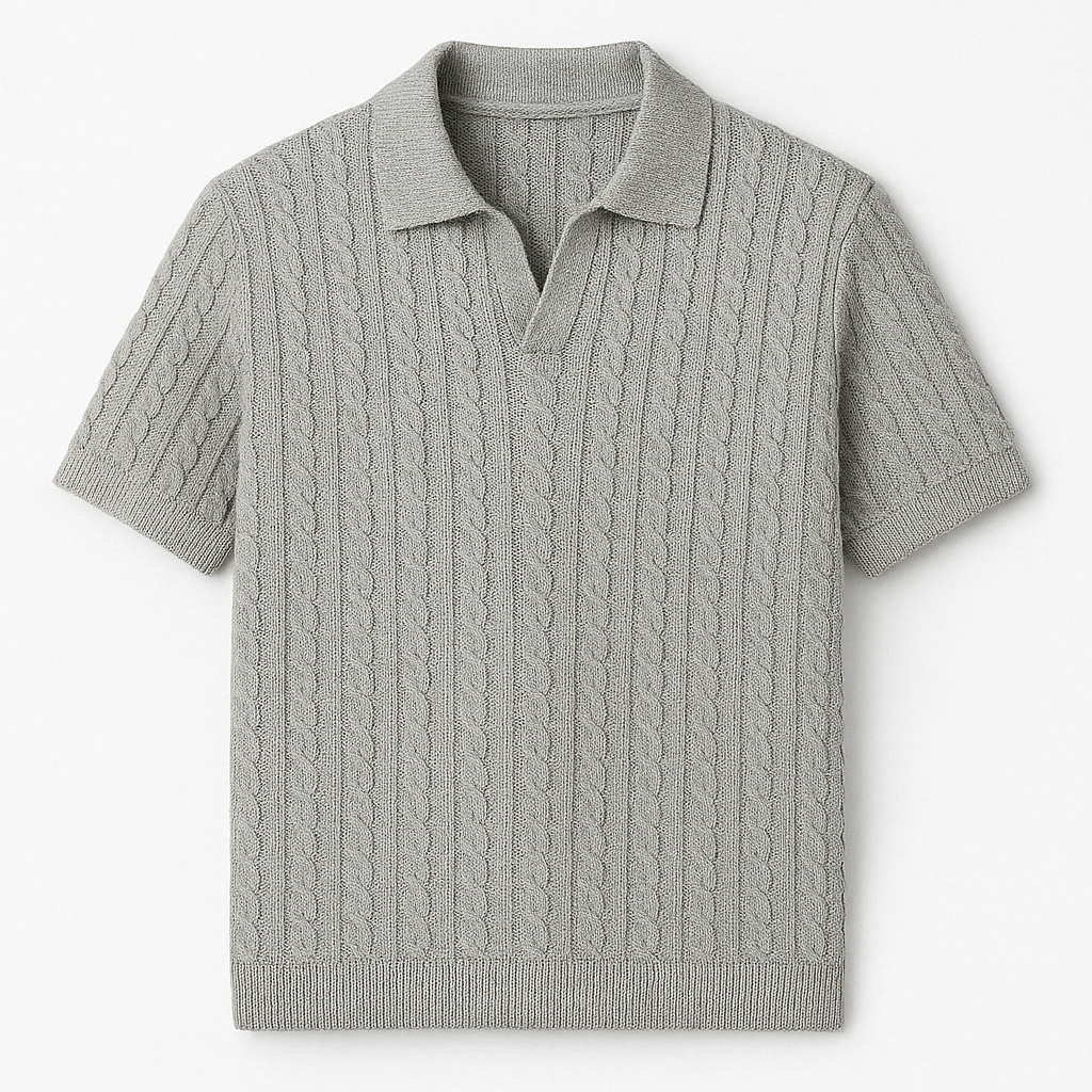 Camisa Polo London Cable Knit | Fear Brazil