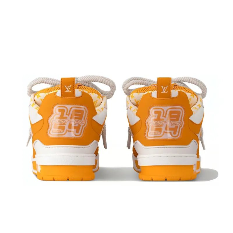 Tênis Lv Skate Yellow White