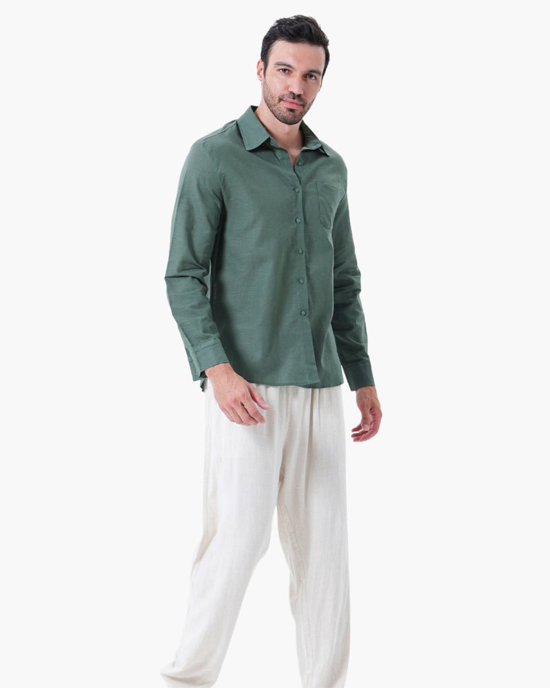 Camisa Manga Longa Linho Cape Town | Fear Brazil