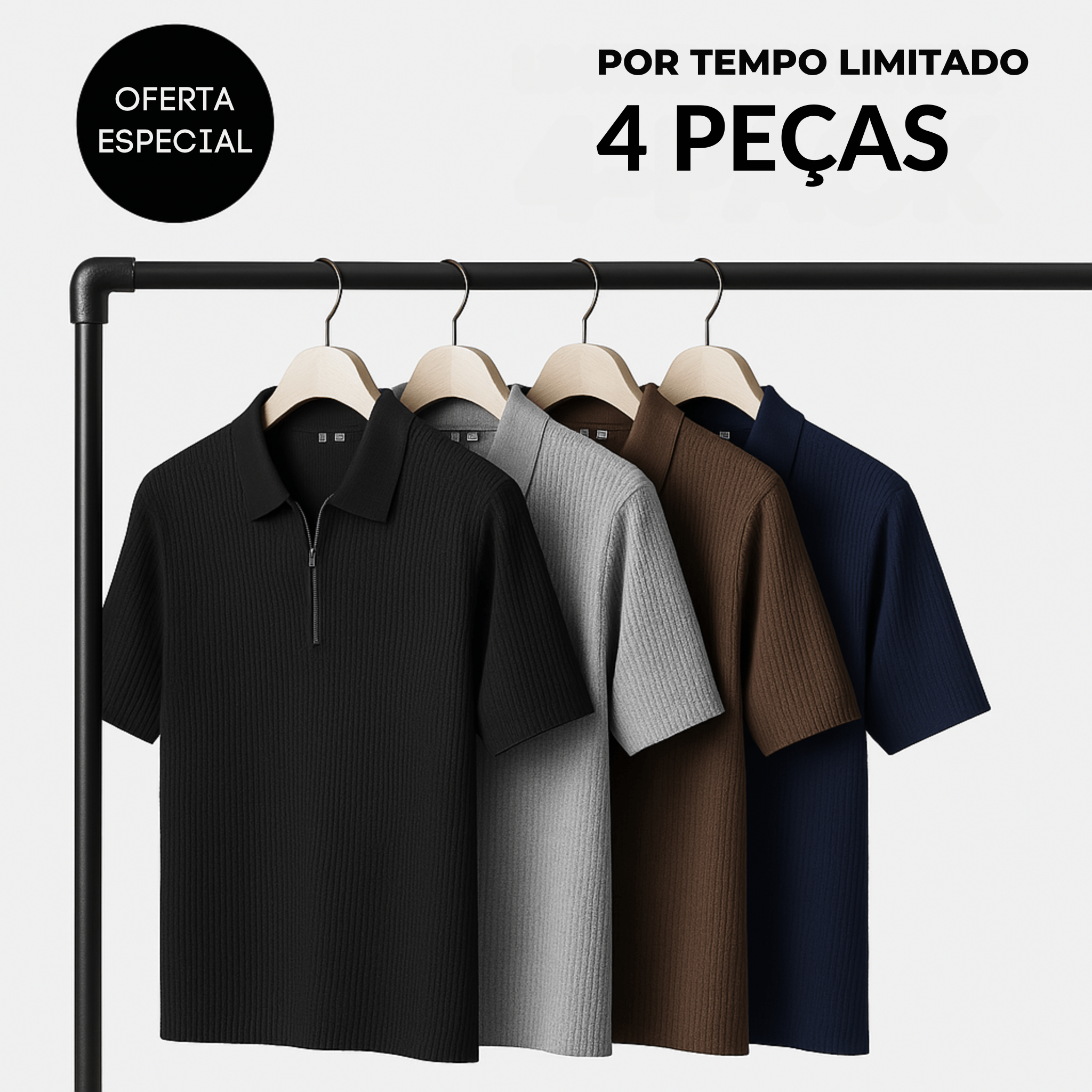 Camisa Polo Gio French Knit | Fear Brazil