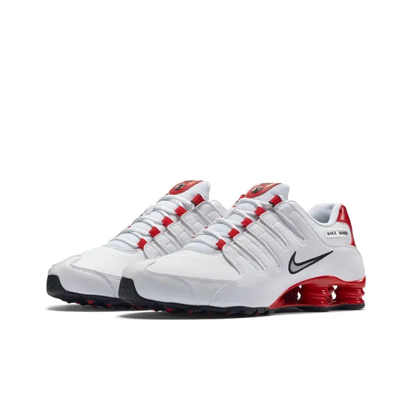 Tênis Nike Shox NZ White University Red