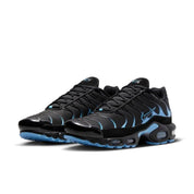 tênis preto e azul, tênis esportivo masculino, tênis casual moderno, tênis para caminhada, tênis confortável urbano, tênis estiloso masculino, tênis com amortecimento, tênis casual esportivo, tênis preto urbano, tênis de alta performance