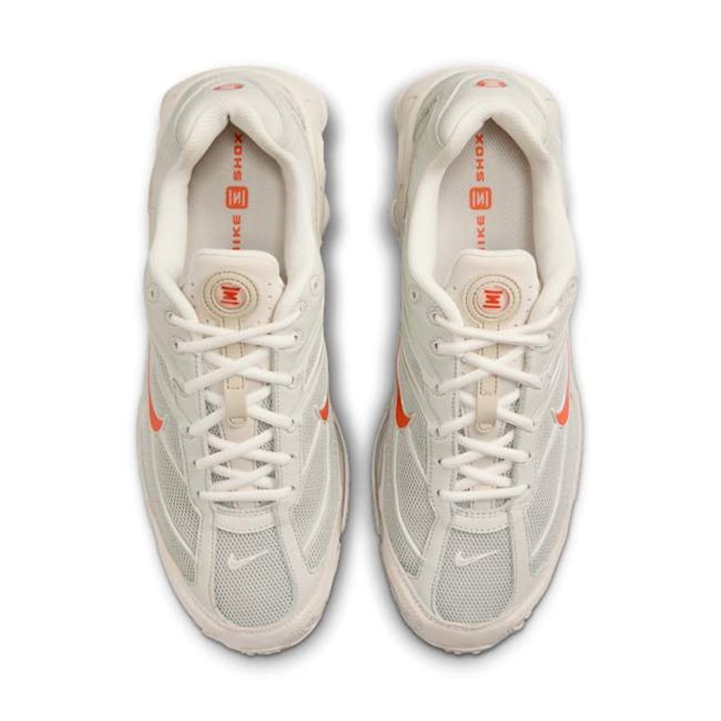 Tênis Nike Shox R2 Supreme “Light Bone & Turf Orange“