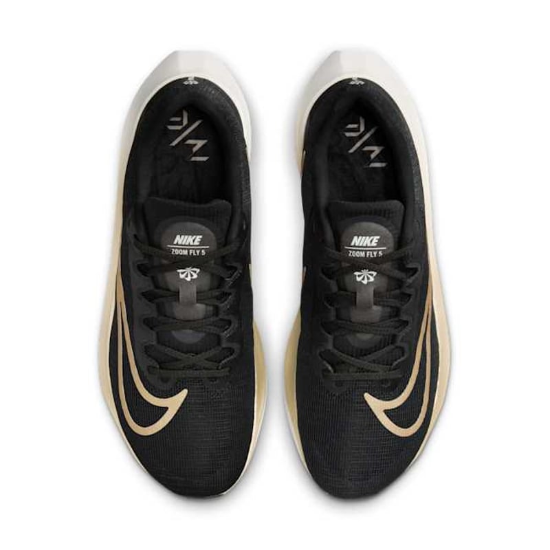 Tênis Nike Zoom Fly 5 "Black & Metallic Gold Grain"