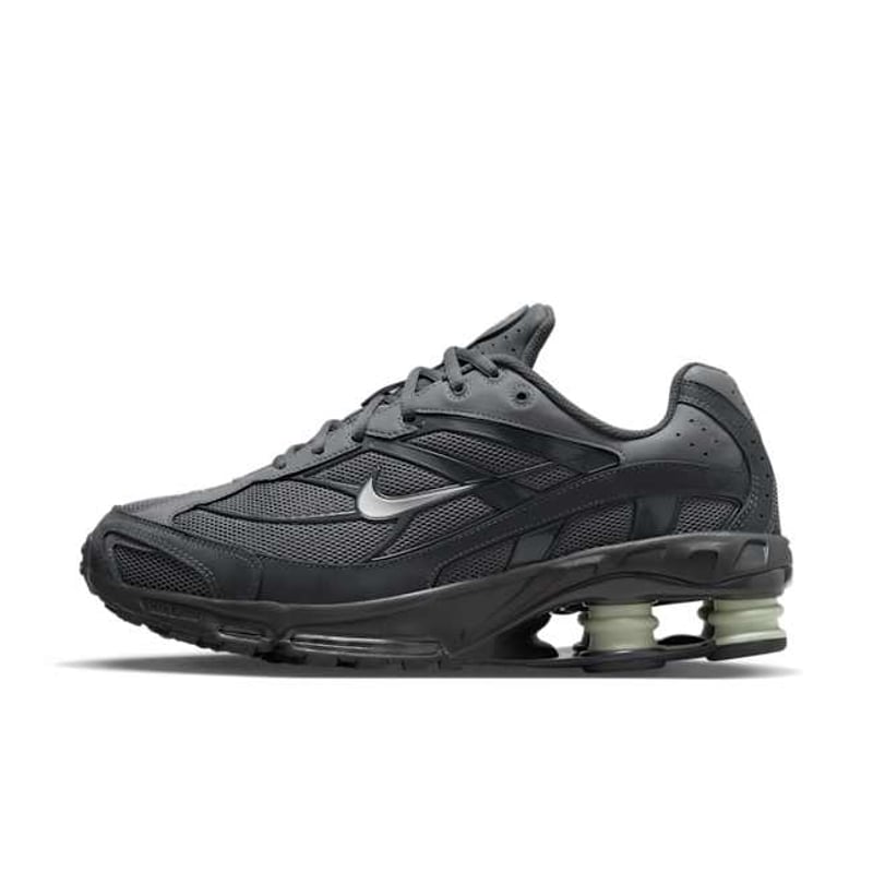 Tênis Nike Shox R2 Supreme "Anthracite & Jade Horizon"