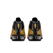 Tênis Nike Shox R4 "Black & Metallic Gold"