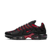 tênis masculino, tênis esportivo, tênis preto e vermelho, tênis para corrida, tênis casual, tênis academia, tênis urbano, tênis confortável, tênis estiloso, tênis para treino