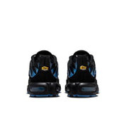 tênis preto e azul, tênis esportivo masculino, tênis casual moderno, tênis para caminhada, tênis confortável urbano, tênis estiloso masculino, tênis com amortecimento, tênis casual esportivo, tênis preto urbano, tênis de alta performance