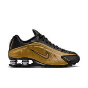 Tênis Nike Shox R4 "Black & Metallic Gold"
